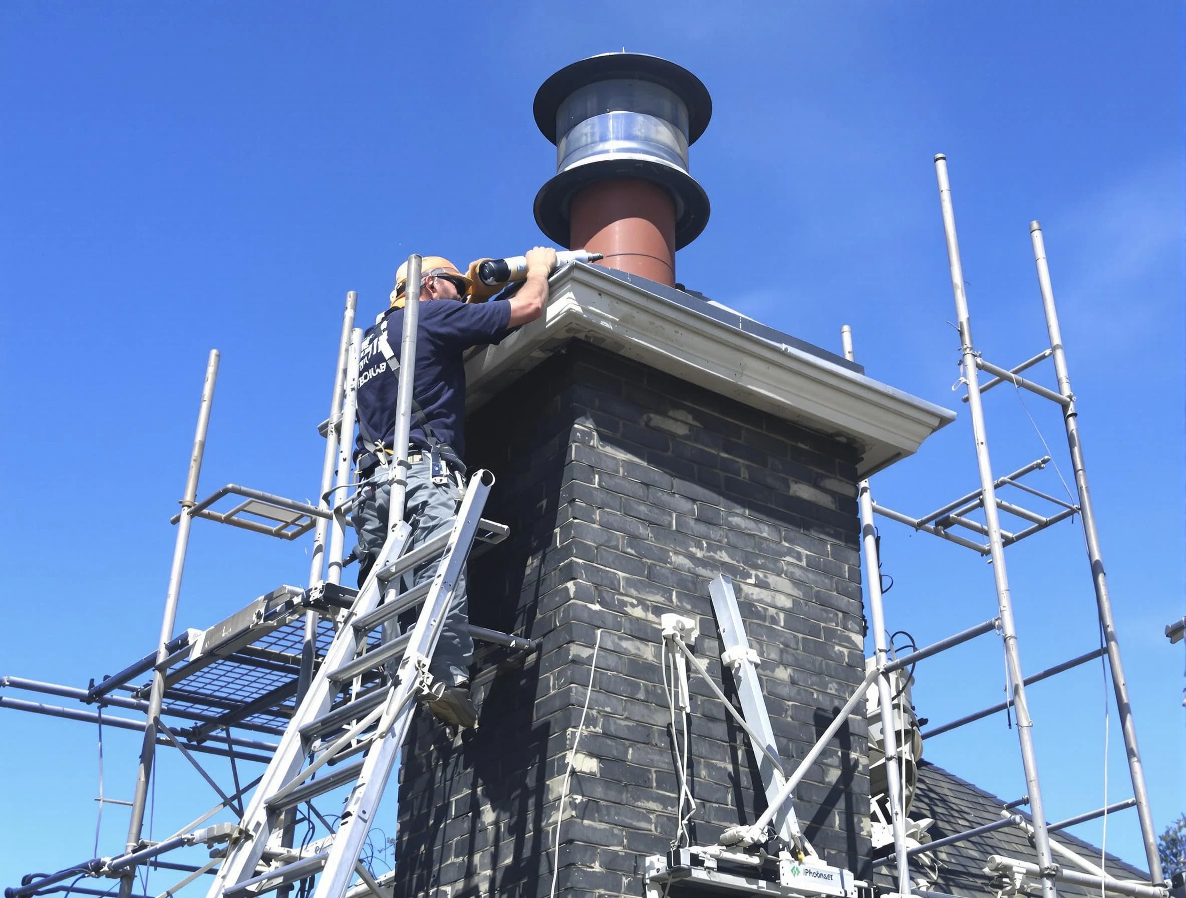 Sturdy chimney crown finished by Mount Lebanon Chimney Sweep in Mount Lebanon, PA