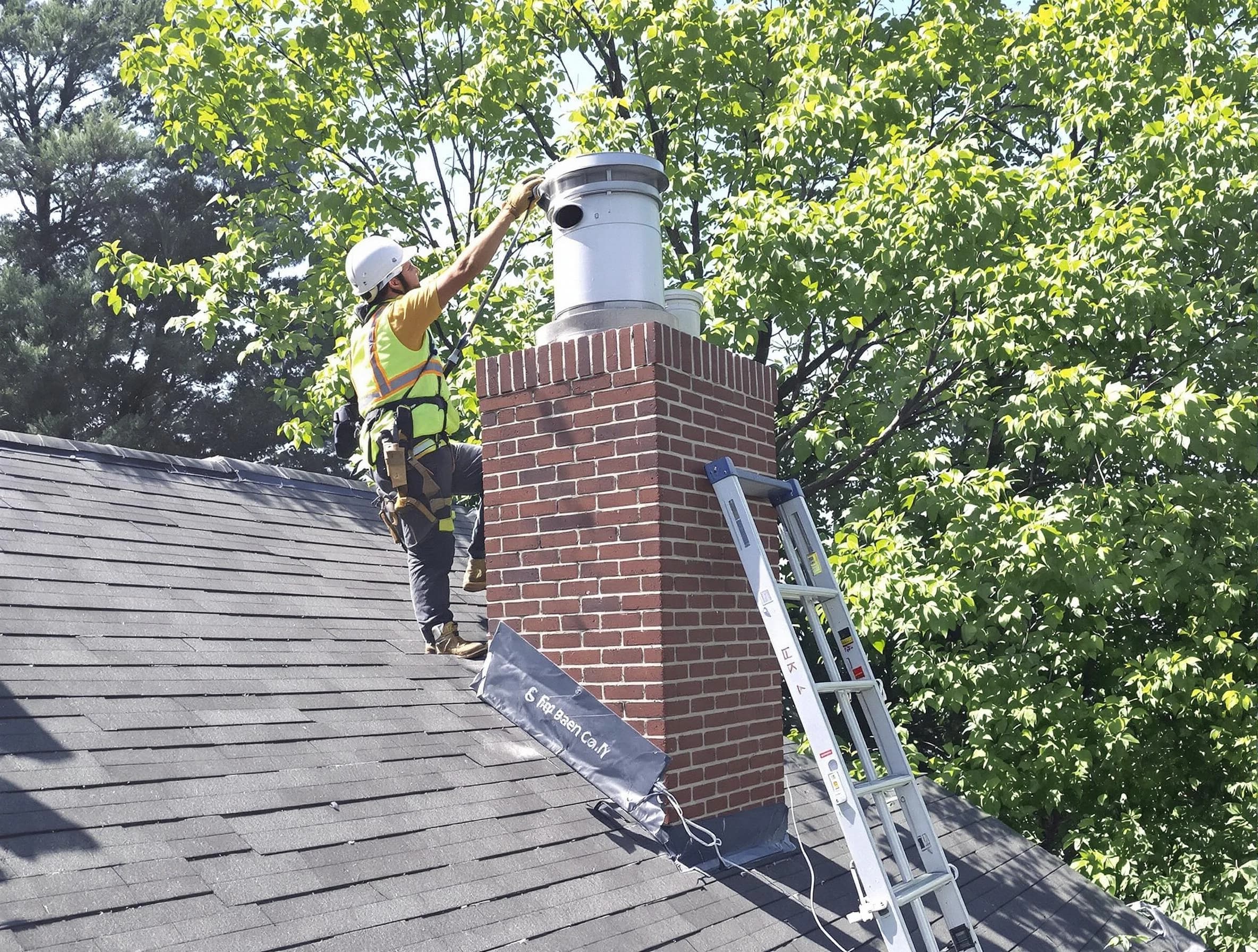 Chimney liner inspection by Mount Lebanon Chimney Sweep in Mount Lebanon, PA