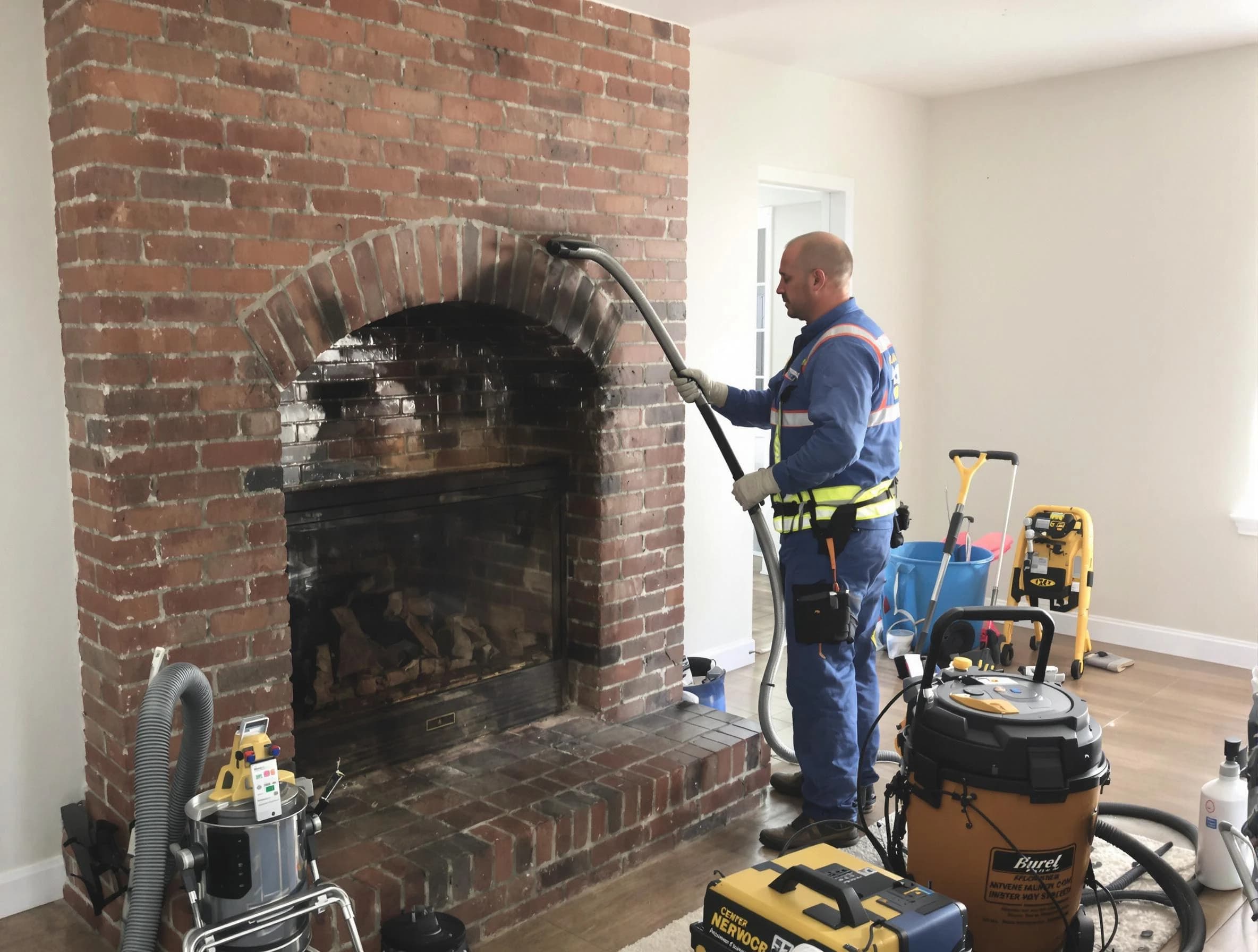 Mount Lebanon Chimney Sweep expert performing detailed chimney sweep in Mount Lebanon, PA