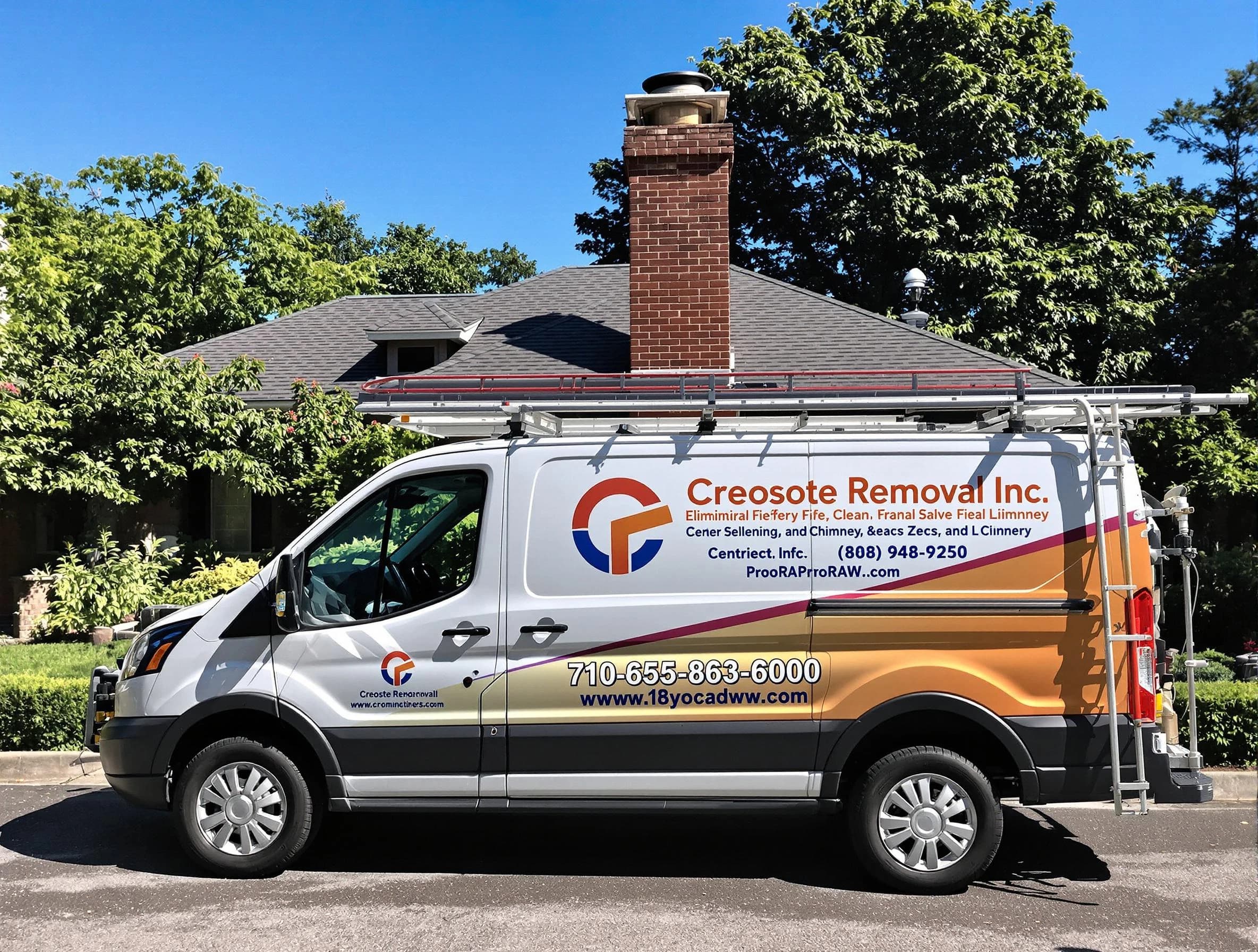 Mount Lebanon Chimney Sweep technician removing creosote safely in Mount Lebanon, PA