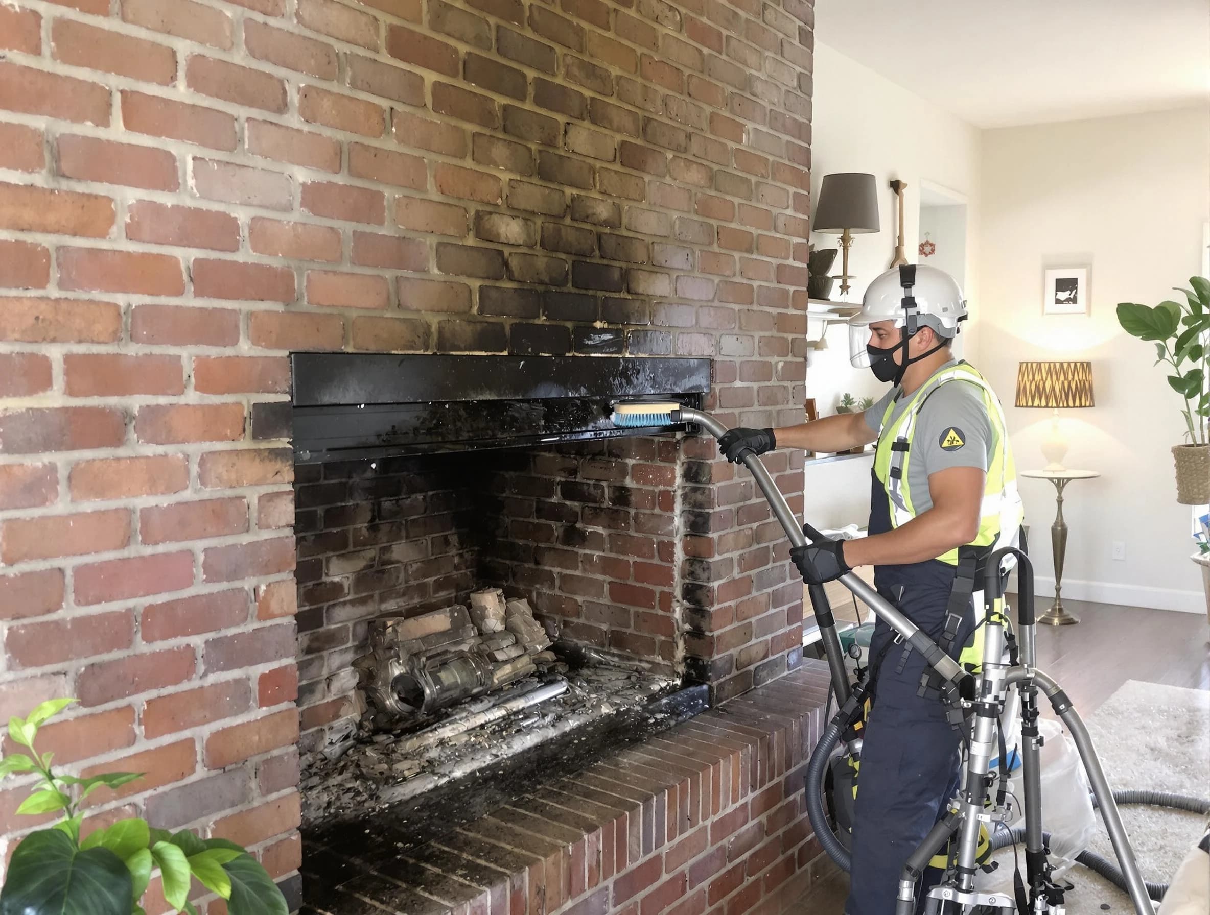Mount Lebanon Chimney Sweep providing fireplace cleaning services in Mount Lebanon, PA