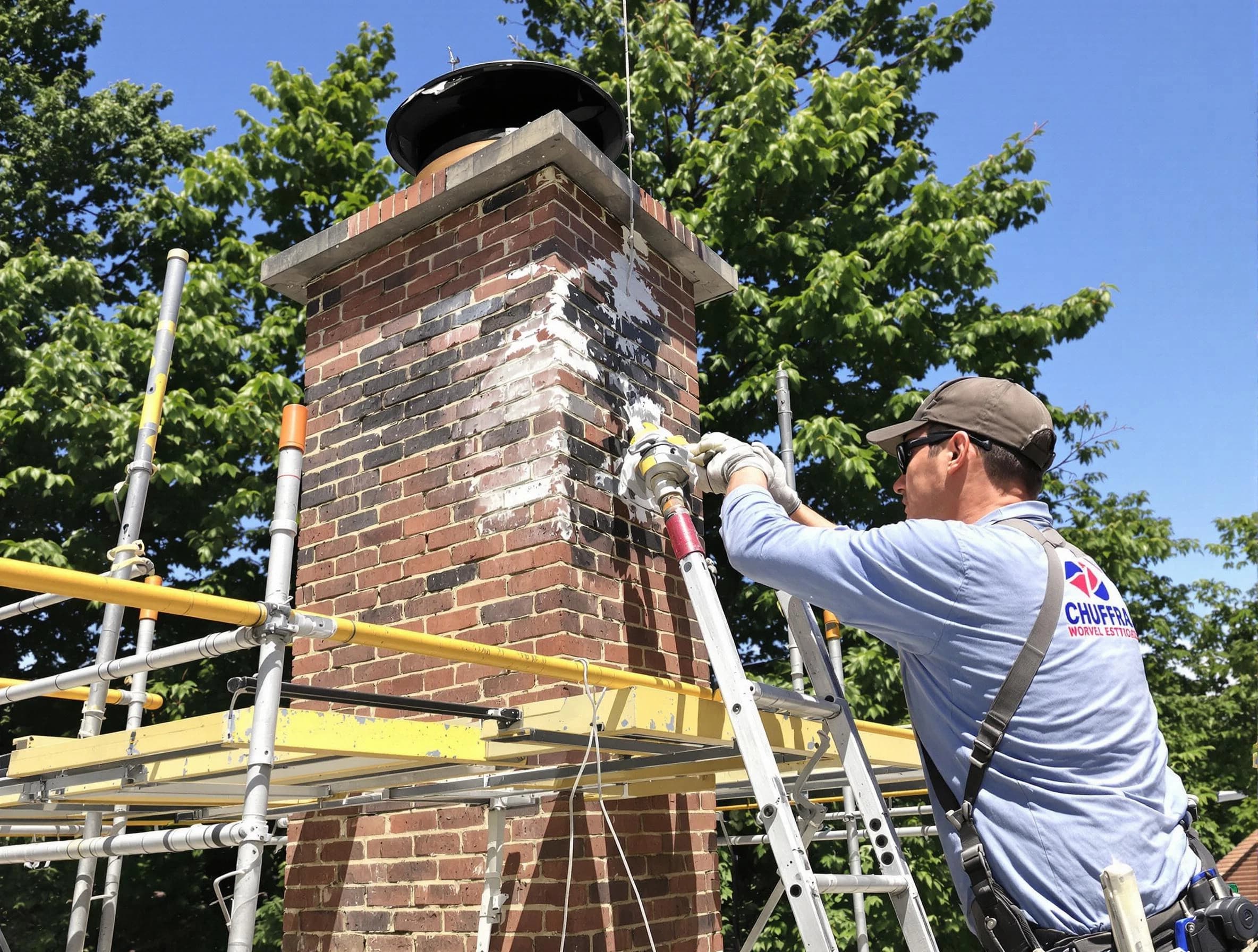 Structural chimney repair by Mount Lebanon Chimney Sweep in Mount Lebanon, PA