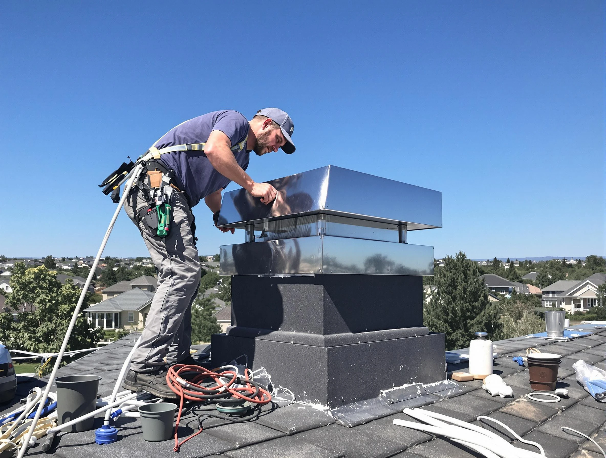Chimney Cap Services in Peters, PA