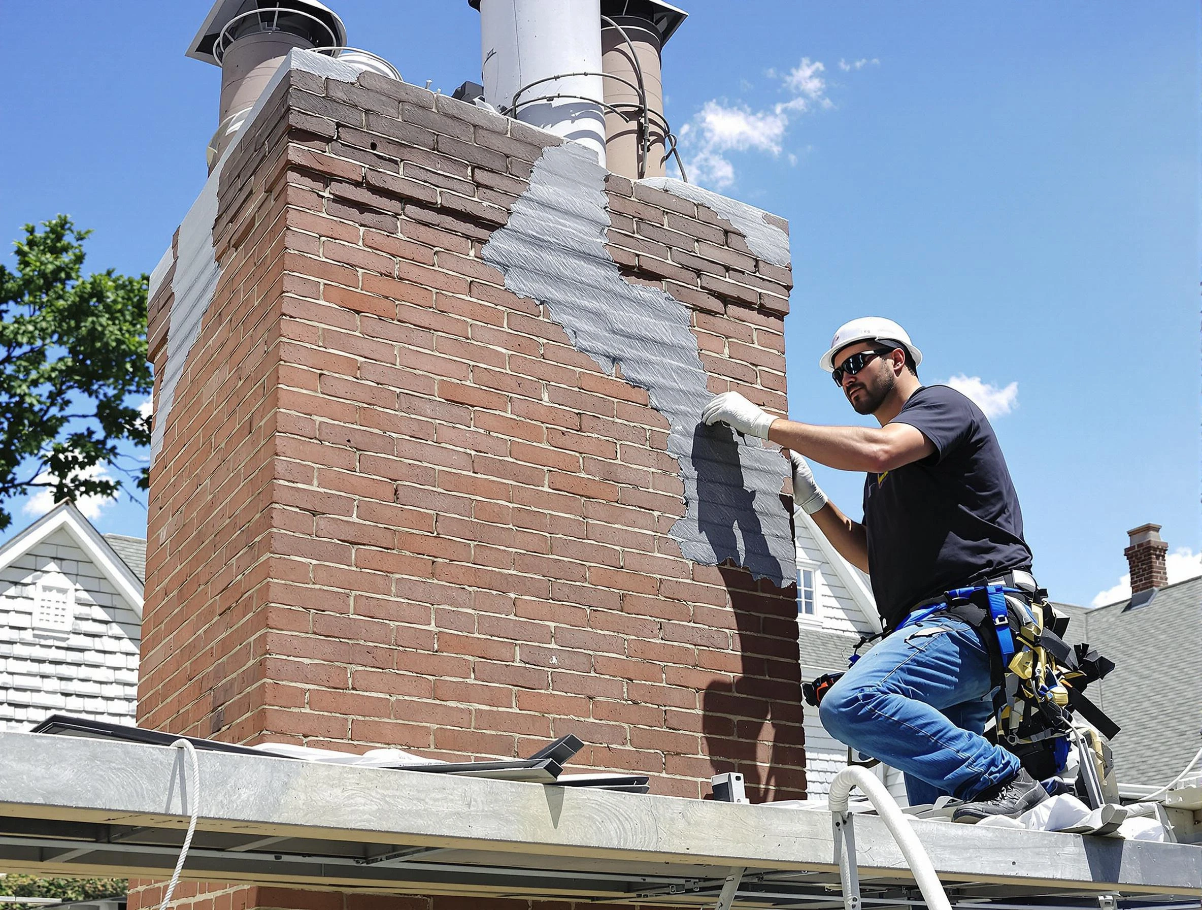 Chimney Restoration in Peters, PA
