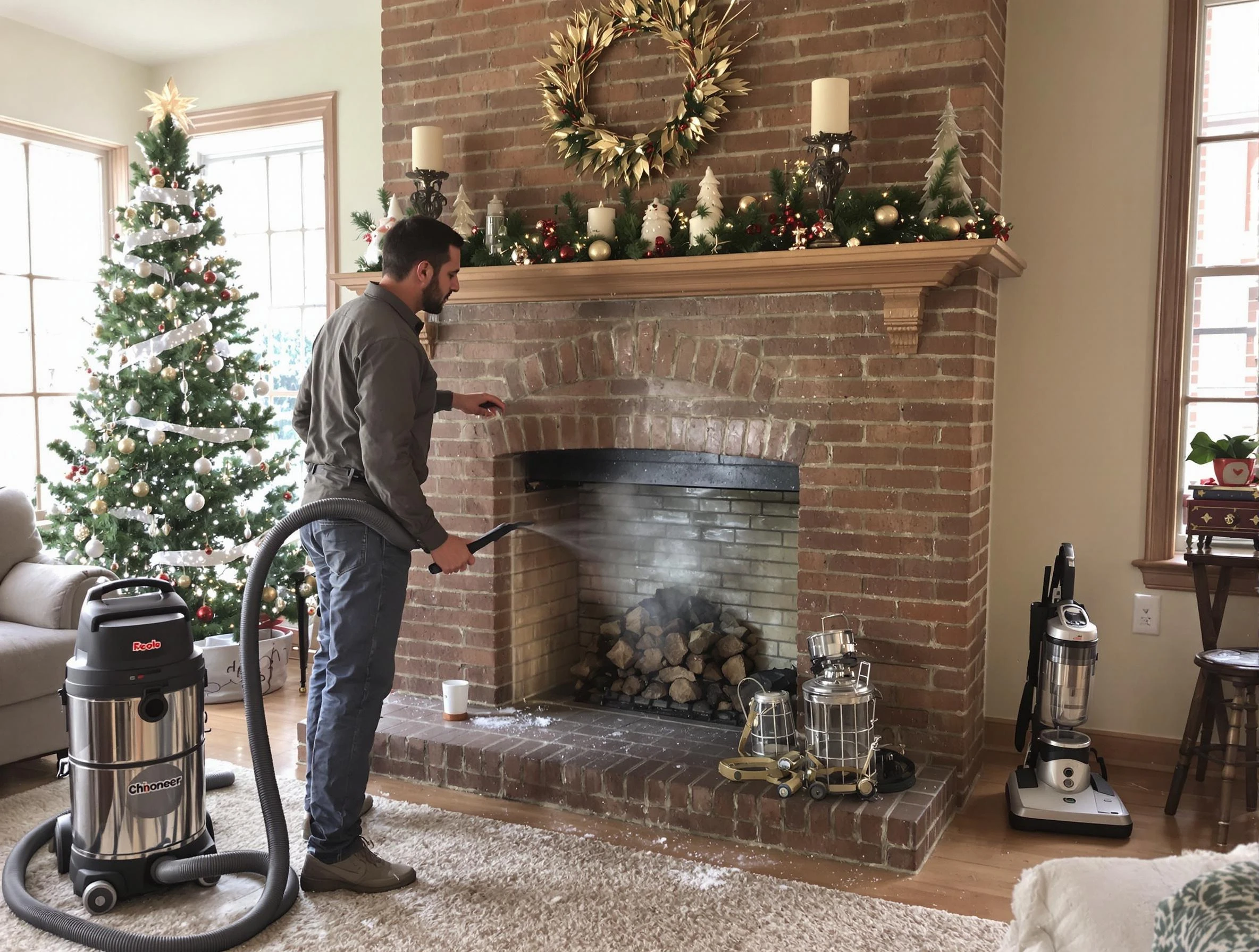 Fireplace Cleaning in Peters, PA